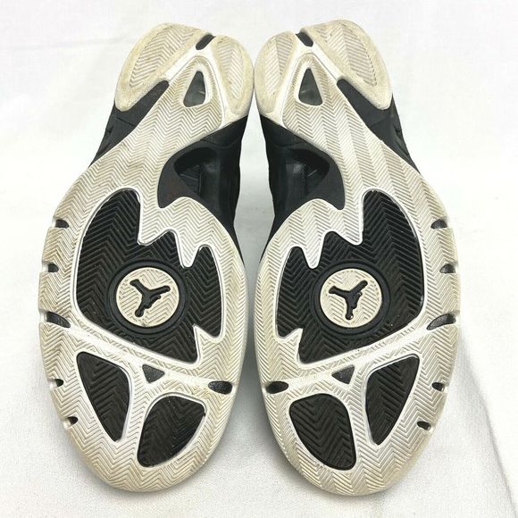 Nike Mens Air Jordan Size 9.5 New School Bred 2011 Basketball Shoes Black White - Picture 11 of 12